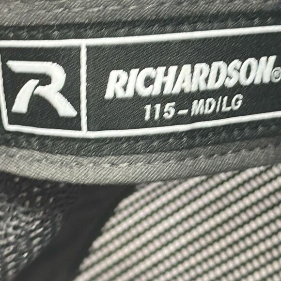 Richardson Mad Mole Brewing Trucker Hat Cap Gray Black Adjustable - Picture 8 of 9